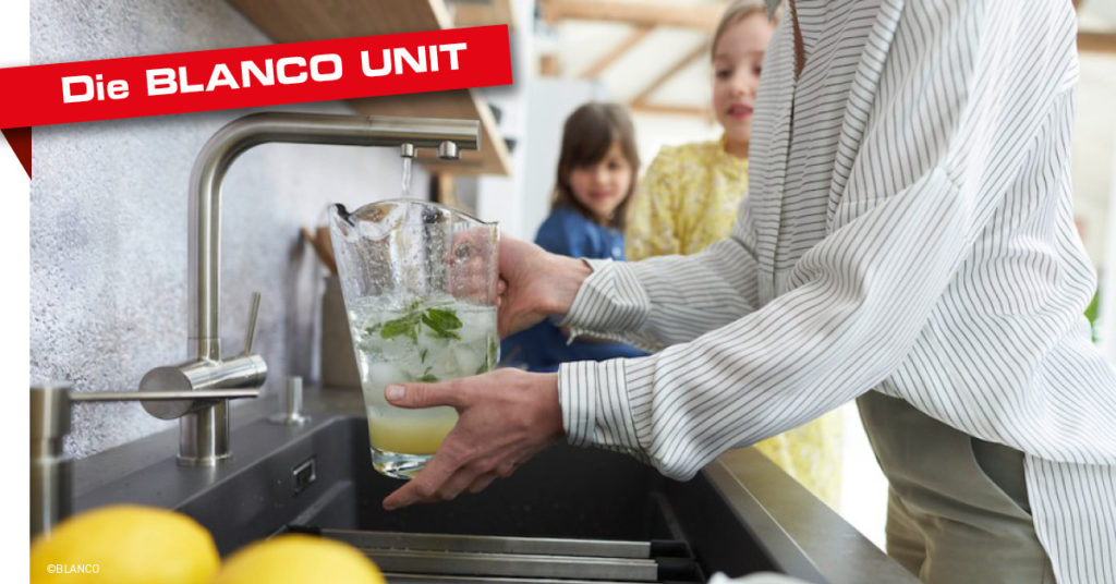 blanco unit armatur spüle abfallsystem küche faustmann möbelmanufaktur