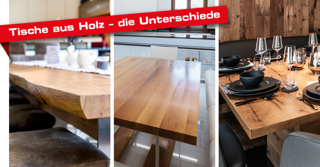 Holztisch Faustmann Unterschiede Vollholz Echtholz Massivholz